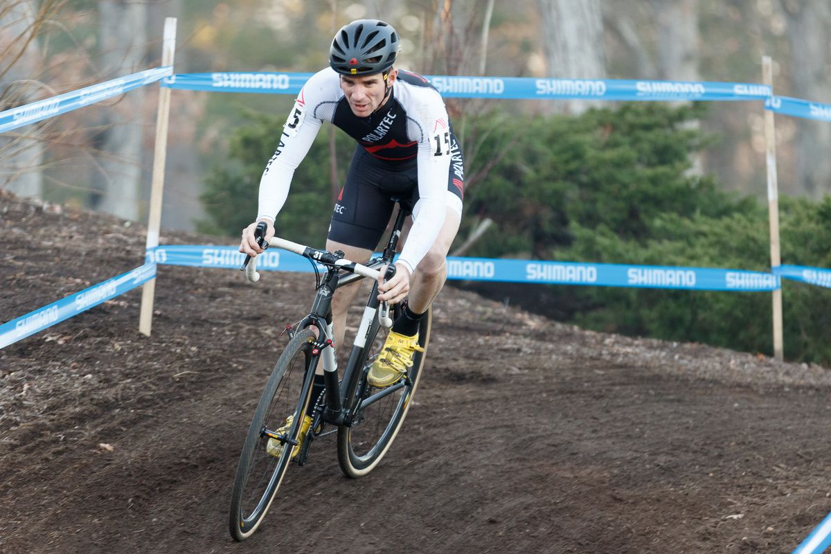 McNicholas hoped to redeem his weekend after a late-race crash stole the win from him on day one