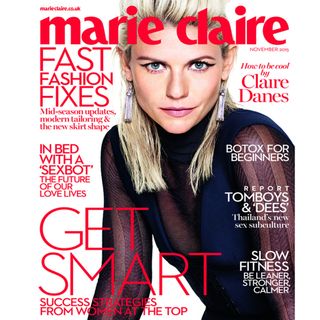 For fashionistas: Marie Claire, £13.99
