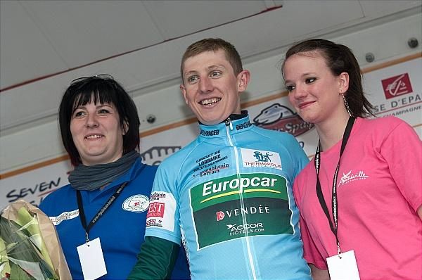Most combative rider Cyril Gautier (Europcar)