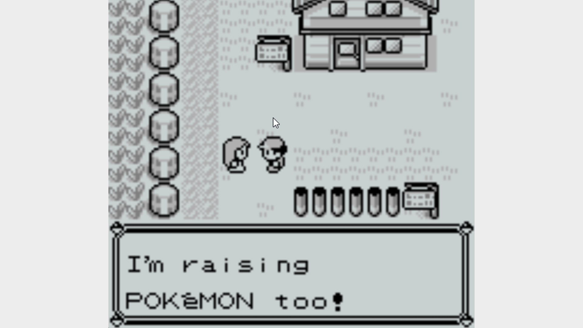 Pokemon Red Blue screenshot original Game Boy