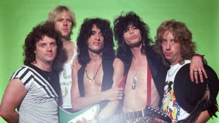 Aerosmith in 1984