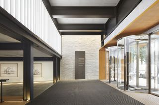 entrance interior angle at 80 Charlotte Street by Make and Derwent