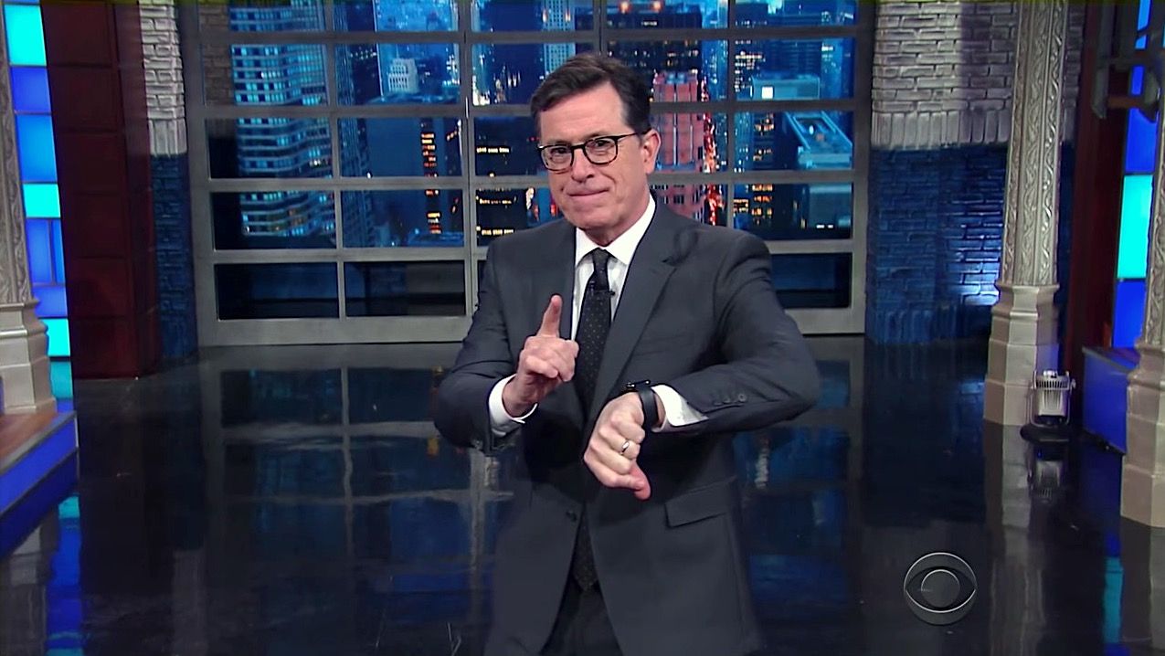 Stephen Colbert has a question about Donald Trump&amp;#039;s Julian Assange tweets