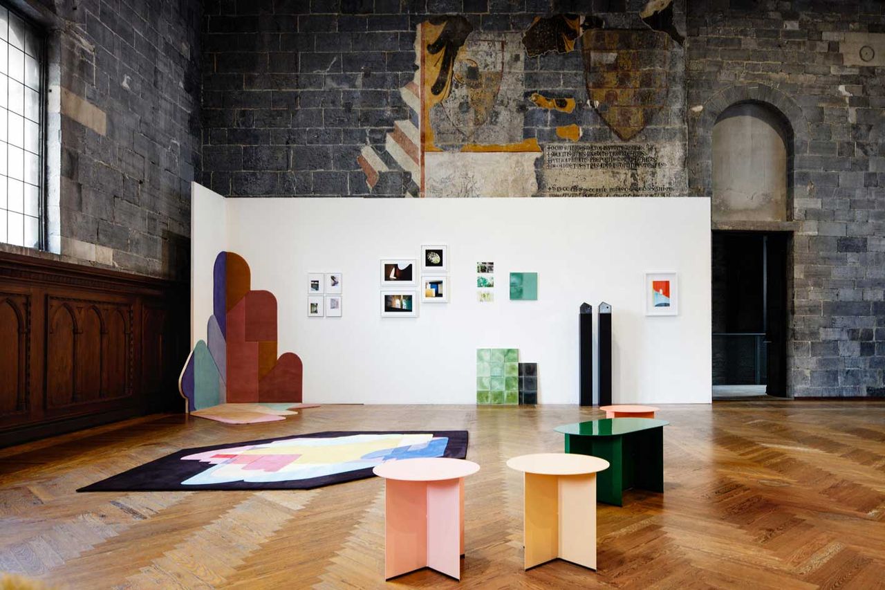 Lake Como Design Fair 2019 installation view at Palazzo del Broletto