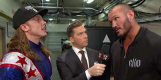 Riddle and Randy Orton on Raw
