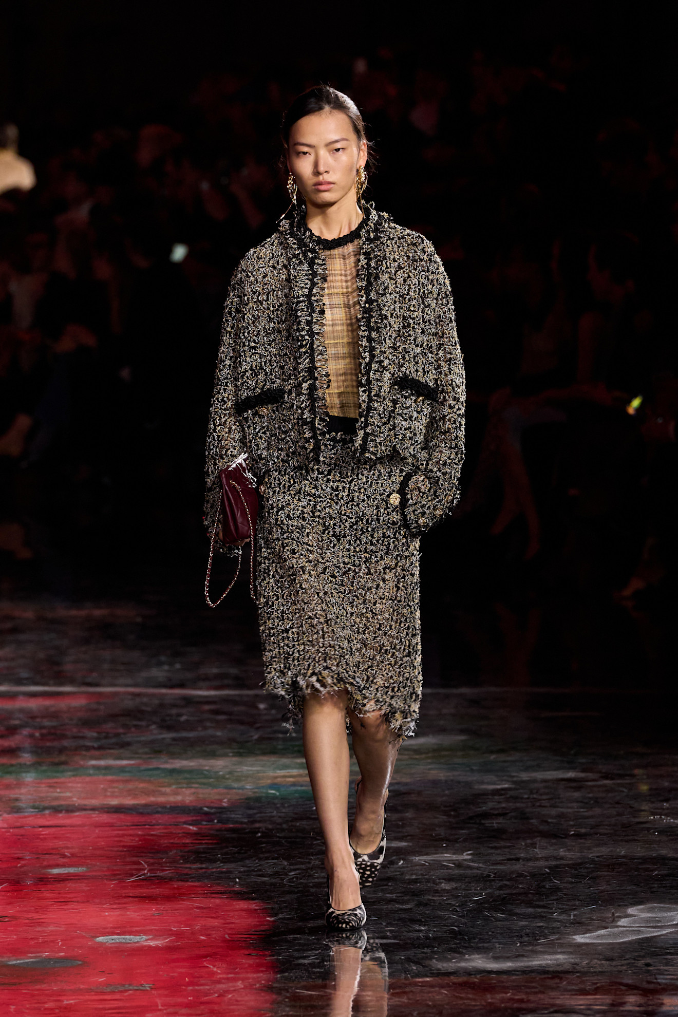 An image of the Chanel spring/summer 2026 runway.