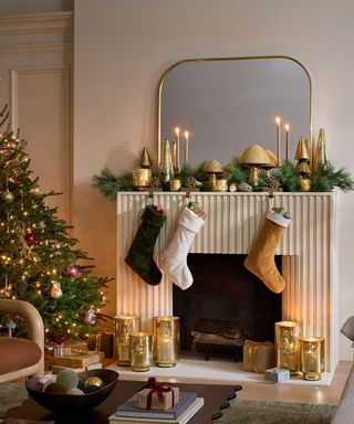 West Elm Christmas collection, stockings