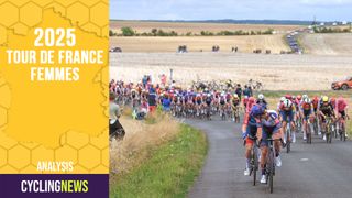 GUERET, FRANCE - JULY 30: Franziska Koch of Germany and Team Picnic PostNL competes during the 4th Tour de France Femmes 2025, Stage 5 a 165.8km stage from Chasseneuil-du-Poitou (Futuroscope) to Gueret / #UCIWWT / on July 30, 2025 in Gueret, France. (Photo by Tim de Waele/Getty Images)