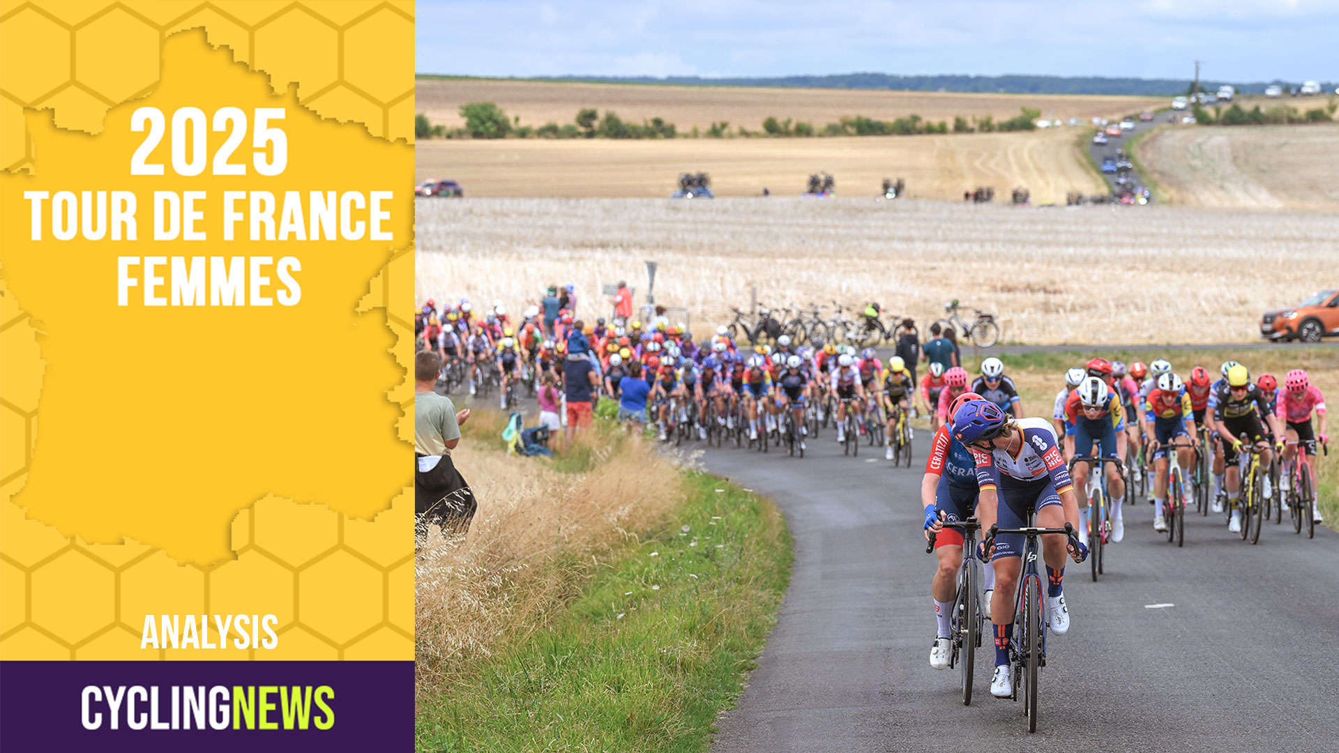 GUERET, FRANCE - JULY 30: Franziska Koch of Germany and Team Picnic PostNL competes during the 4th Tour de France Femmes 2025, Stage 5 a 165.8km stage from Chasseneuil-du-Poitou (Futuroscope) to Gueret / #UCIWWT / on July 30, 2025 in Gueret, France. (Photo by Tim de Waele/Getty Images)