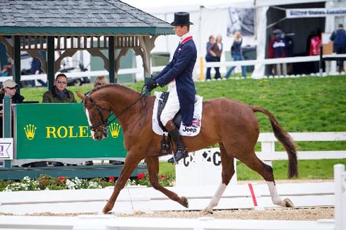 William Fox-Pitt and Chilli Morning at the 2013 Rolex Kentucky Three-Day Event held at the Kentucky Horse Park in Lexington, KY.