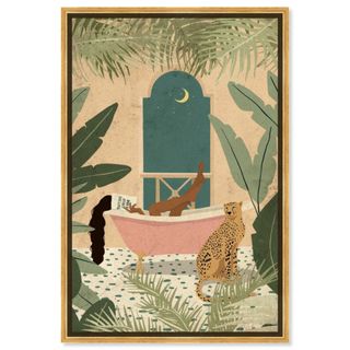 Jungle Bathtime Lounge by Oliver Gal Prints