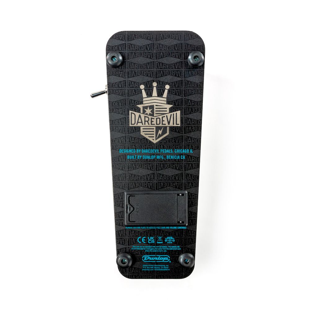Dunlop's Cry Baby DareDevil Fuzz Wah pedal