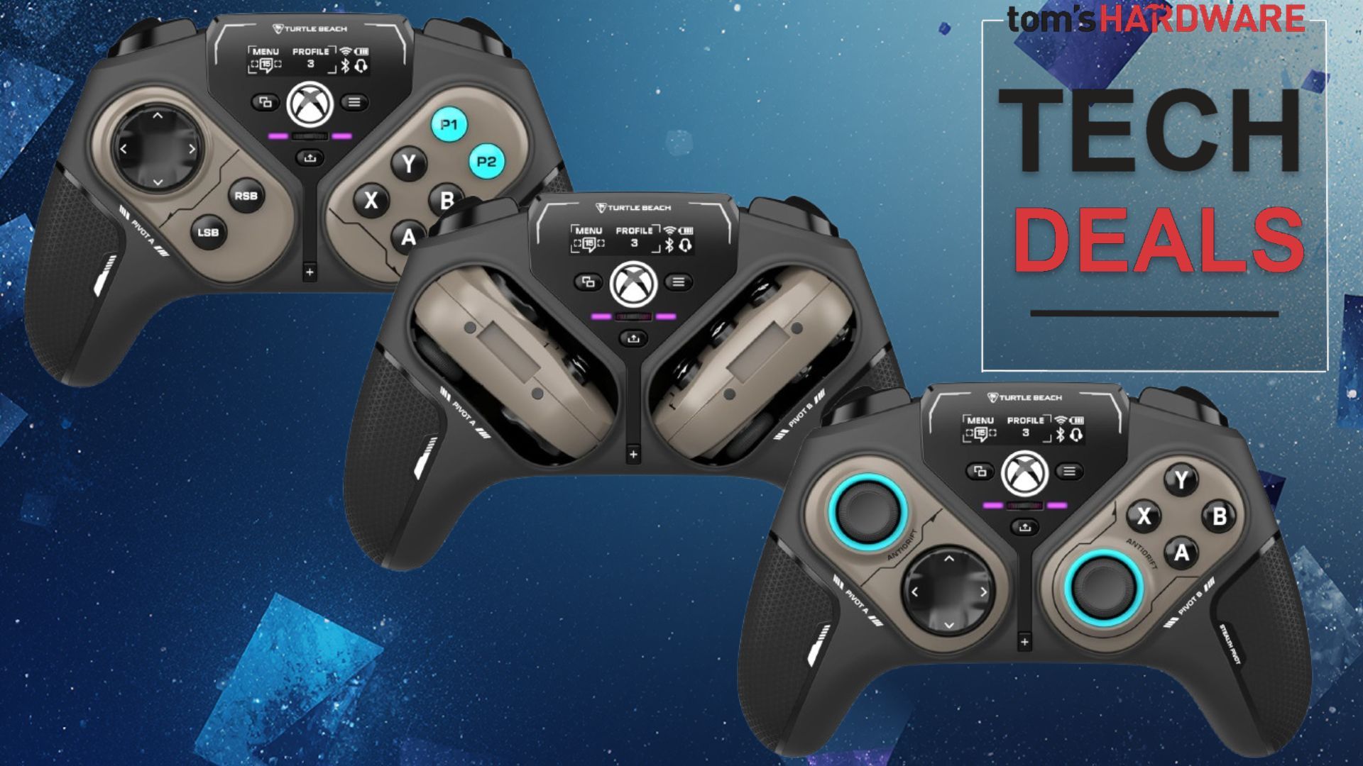 tomshardware.com - Stewart Bendle - Turtle Beach's rotating button Stealth Pivot wireless controller falls to just $99.99 - this hall effect gamepad hits its lowest ever price