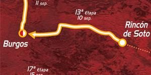 2010 Vuelta a España stage 1 map