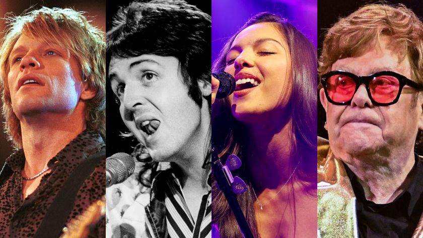 Bon Jovi: Diena/Brengola/WireImage, Elton John: Leon Neal, Paul McCartney: Universal Archive/Universal Images Group, Olivia Rodrigo: Christopher Polk/Billboard (Getty)