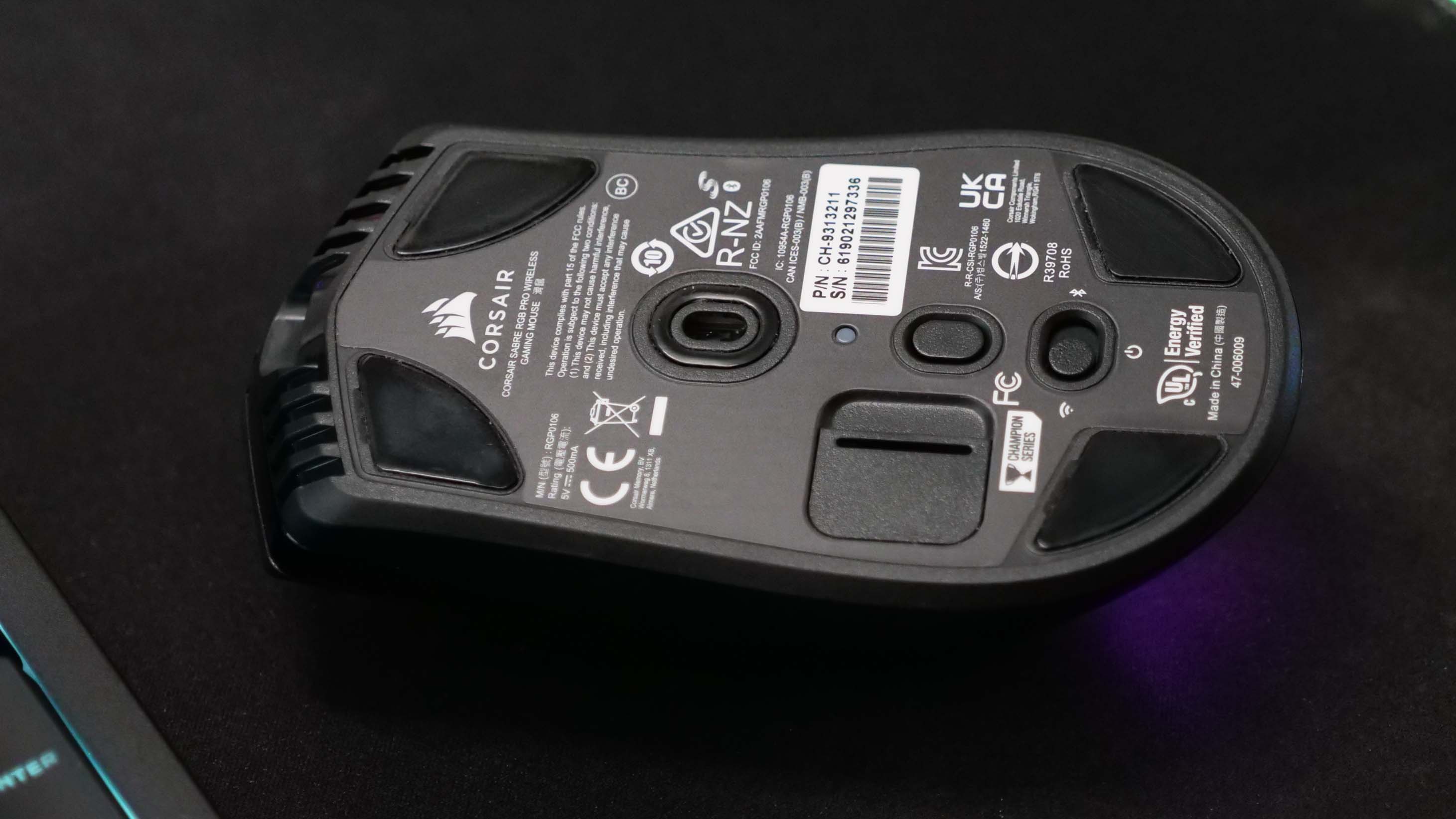 Corsair Sabre RGB Pro Wireless gaming mouse