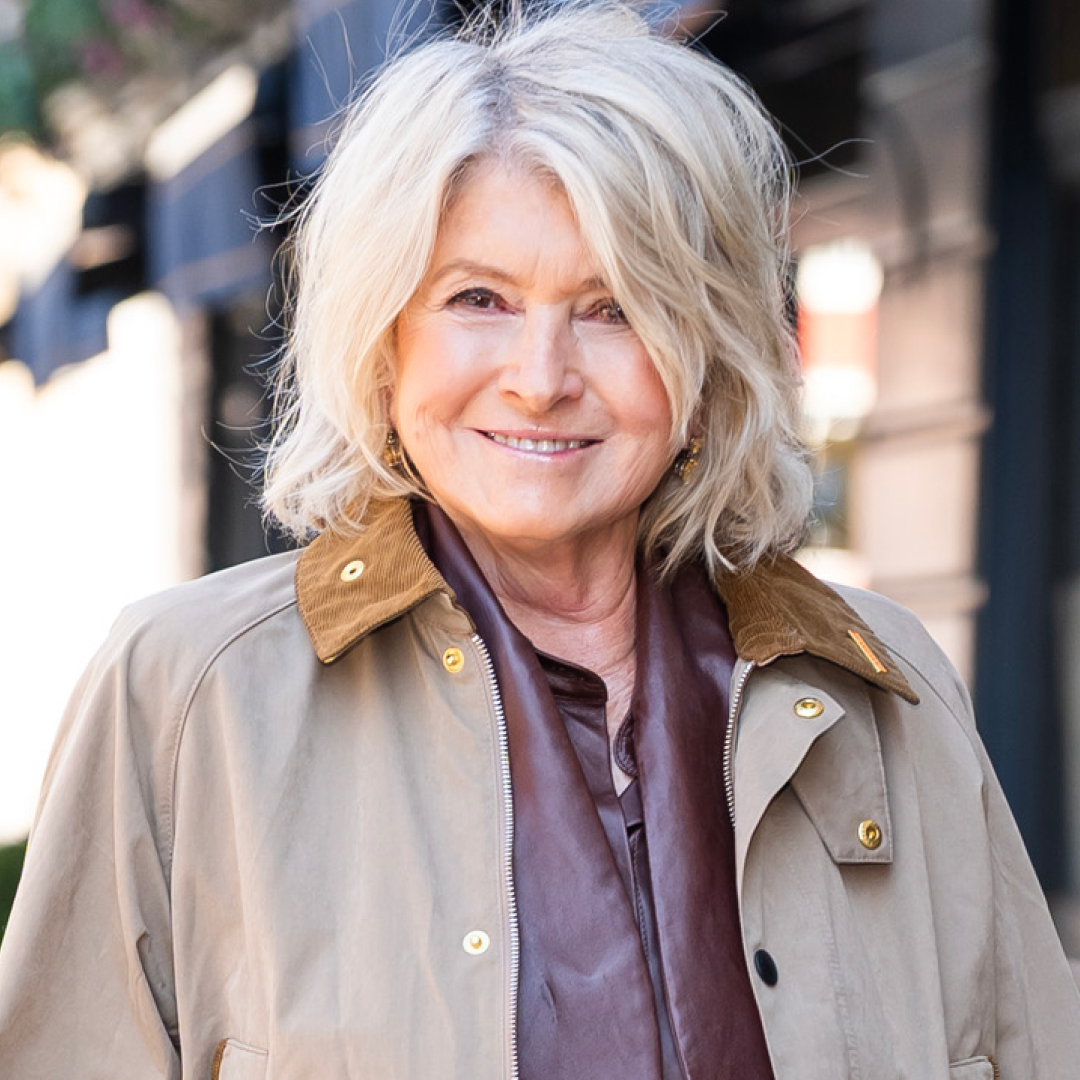 Martha Stewart attended a Barbour event in NYC dressed in the barn jacket trend