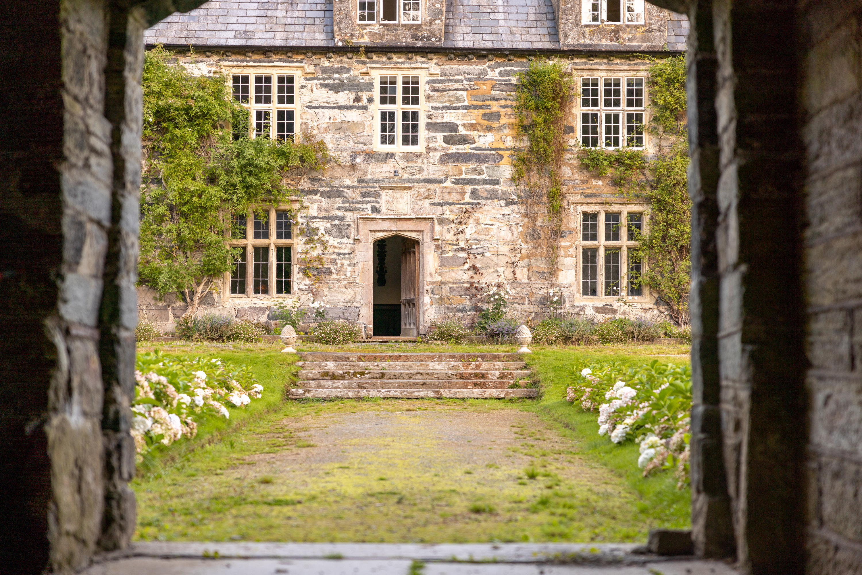 Glyn Cywarch castle in Wales