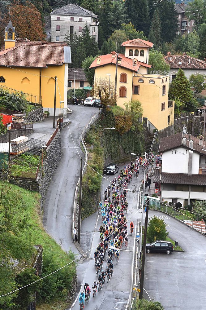 Tour of Lombardy started in Bergamo and finished in Como