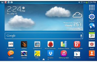 Samsung Galaxy Tab 3 8.0 Home