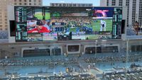Sights and sounds, including the legendary Vegas Vickie and massive Stadium Swim sportsbook, at the Circa in Las Vegas.