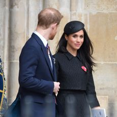 Prince Harry And Meghan Markle Attend Anzac Day Services