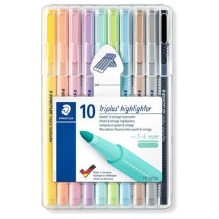 STAEDTLER highlighter pens pack of 10