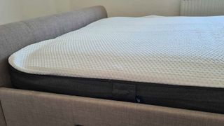 The Emma Luxe Cooling Mattress not long after being removed from its vacuum packing