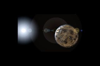 Exoplanet Orbiting Procyon