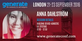 Learn more about device-agnostic design at Generate London in September