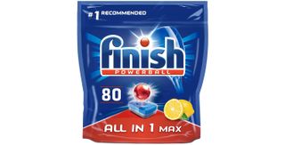 Finish Dishwasher Tablets All in 1 Max Lemon