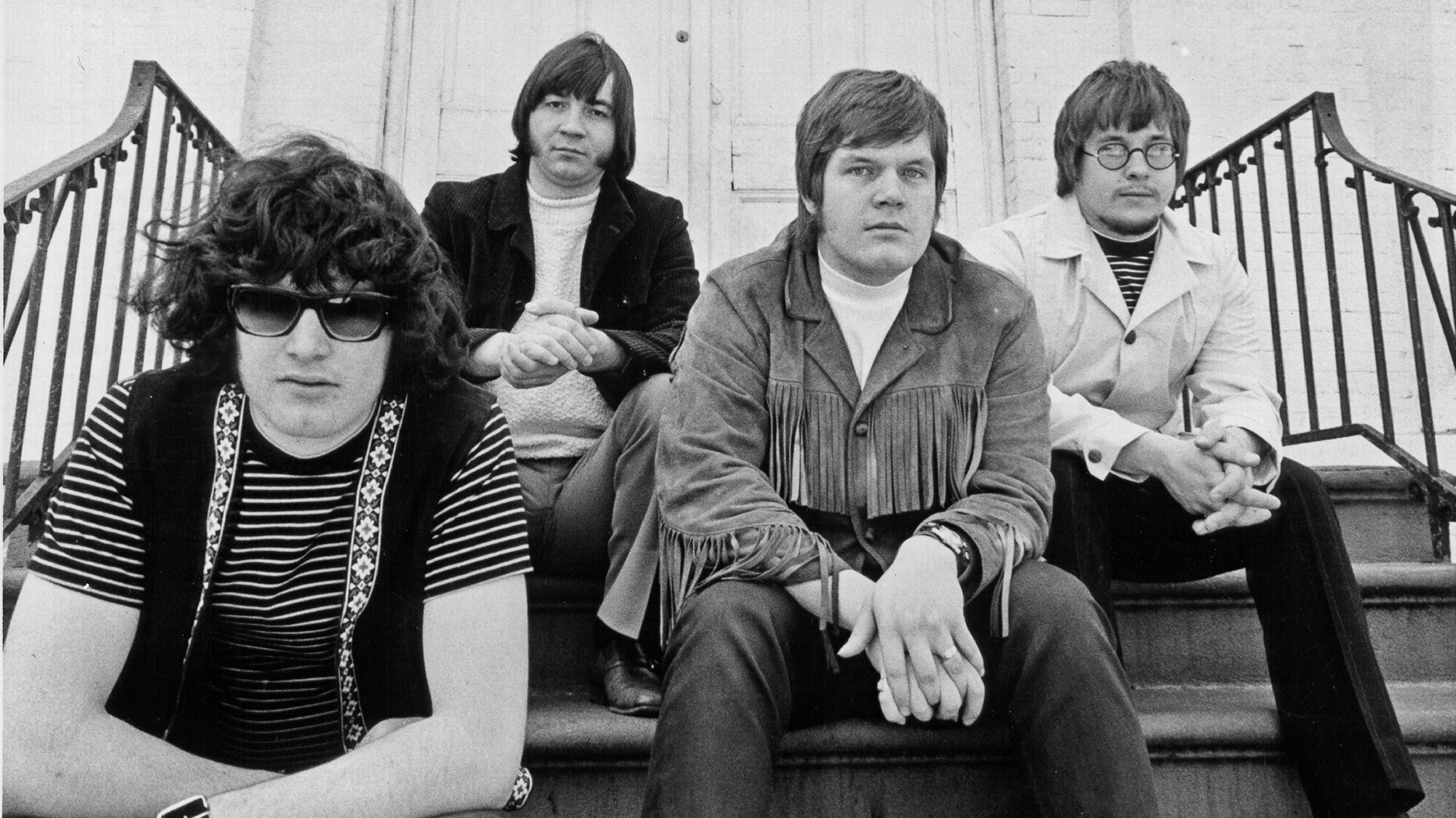 The Guess Who in 1966: (L-R) Singer and pianist Burton Cummings, bassist Jim Kale, guitarist Randy Bachman and drummer Garry Peterson