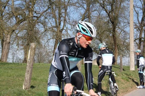 Despite coming off yesterday Kleeme joined his teammates for a two hour spin in the sun