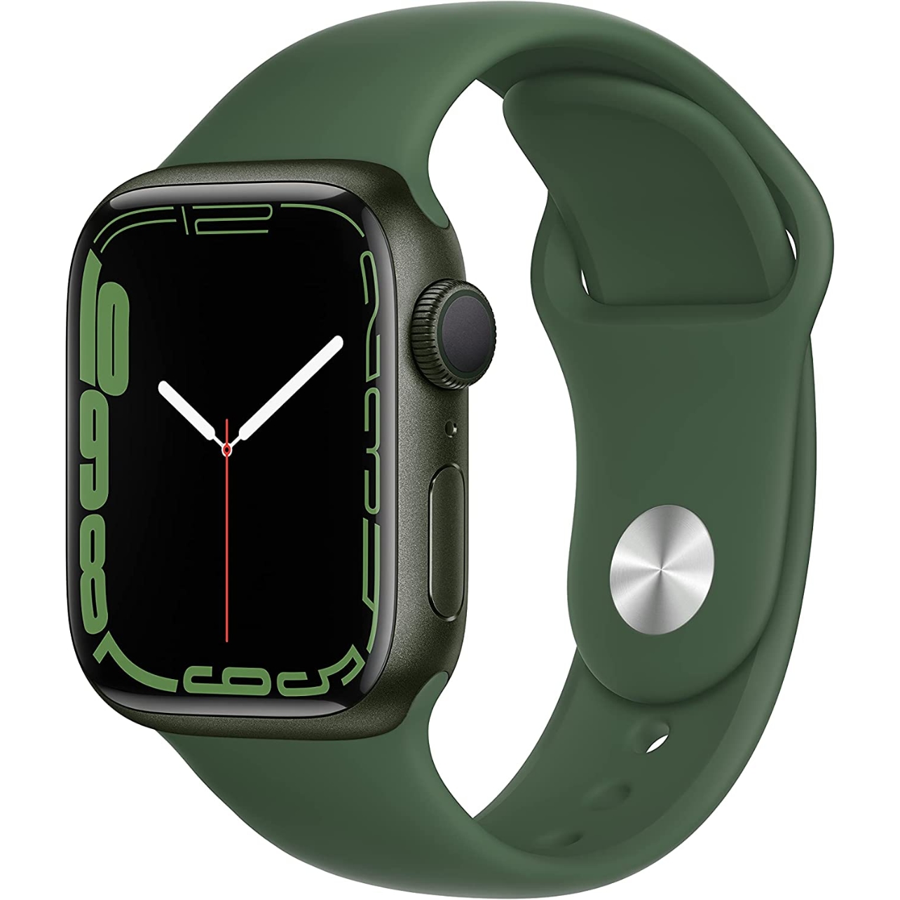 Apple Watch Series 7, aluminum, green