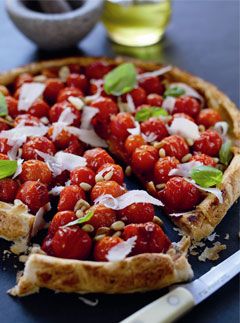 Cherry Tomato Tart