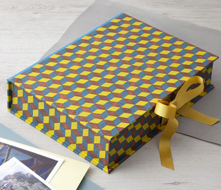 Harris & Jones Geometric Print Keepsake Box