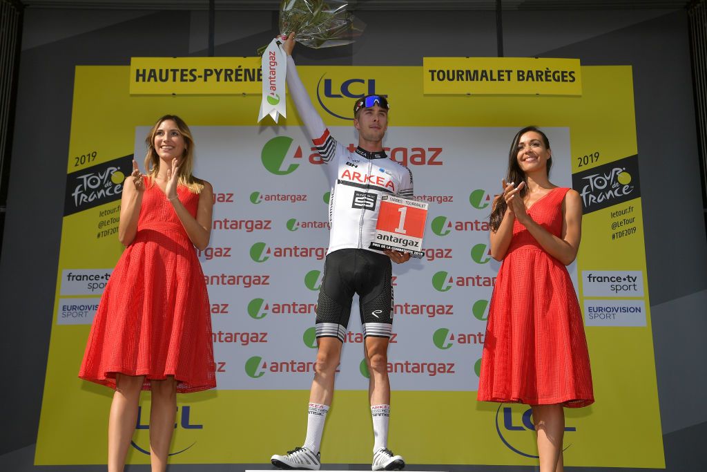 Elie Gesbert (Arkea-Samsic) was most combative on stage 14