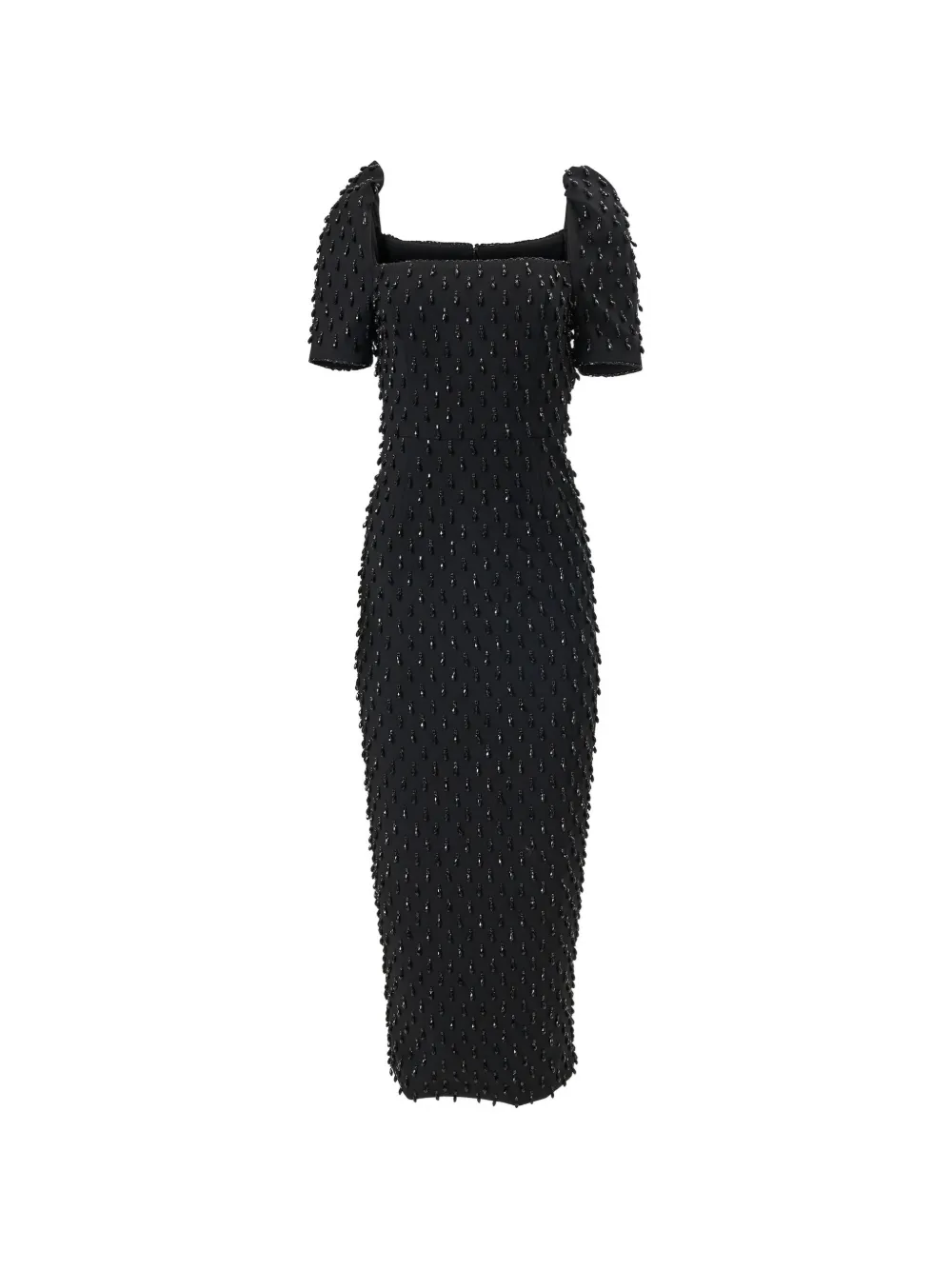 Carolina Herrera Crystal-Embroidered Midi Dress | 0