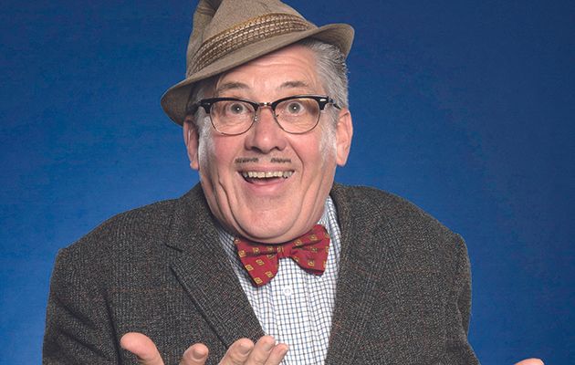 Count Arthur Strong’s back – and he’s been at the crème de menthe… Steve Delaney’s wonderful comic creation