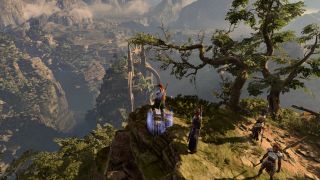 Viewing a temple from above