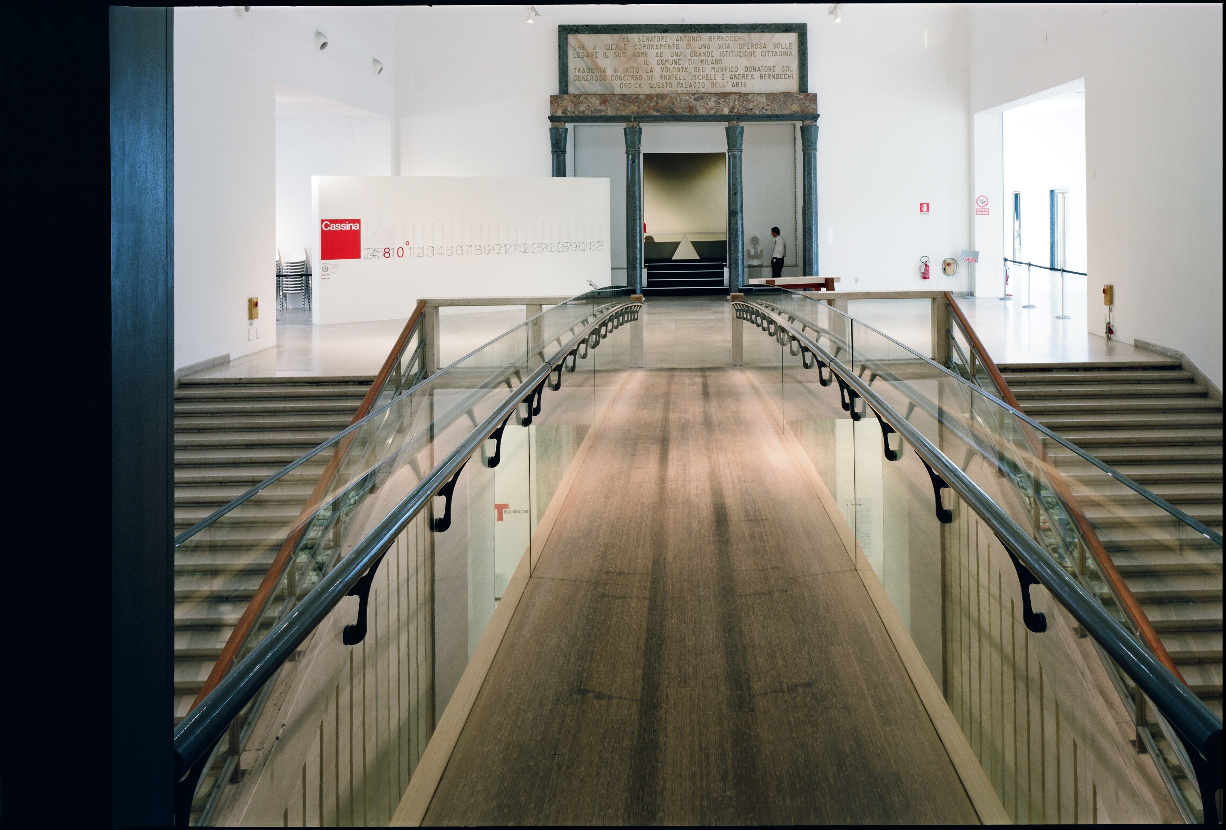 Michele De Lucchi bridge at Triennale Milano