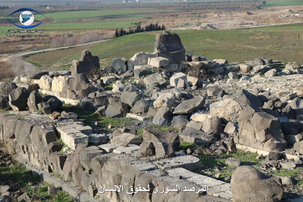 syrian temple at ain dara destruction