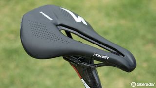 As seen on Lars Boom's bike, the Specialized S-Works Power saddle