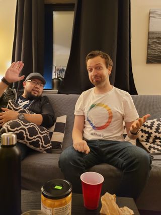 Samsung Galaxy Z Fold 2 camera roll