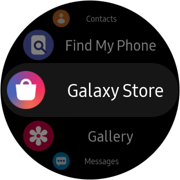 Galaxy Watch Active 2 Galaxy Store