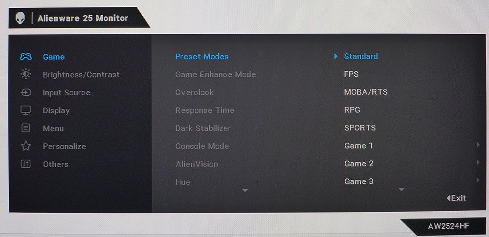 Alienware AW2524HF