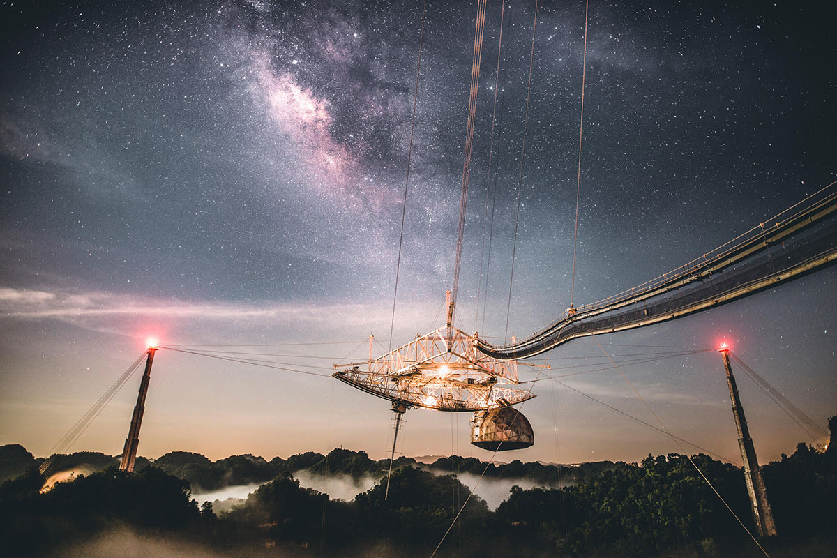 diefstal reflecteren makkelijk te gebruiken Legacy of shattered alien-seeking Arecibo telescope will live on for  millions of years | Space