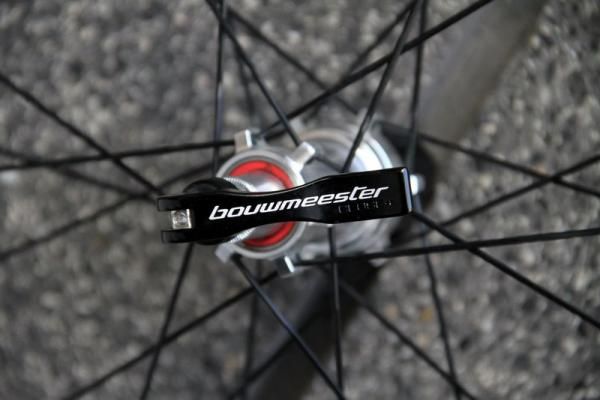 Funny name, solid equipment. Light but practical, the skewers on the Hors Categorie wheels do the job without fuss