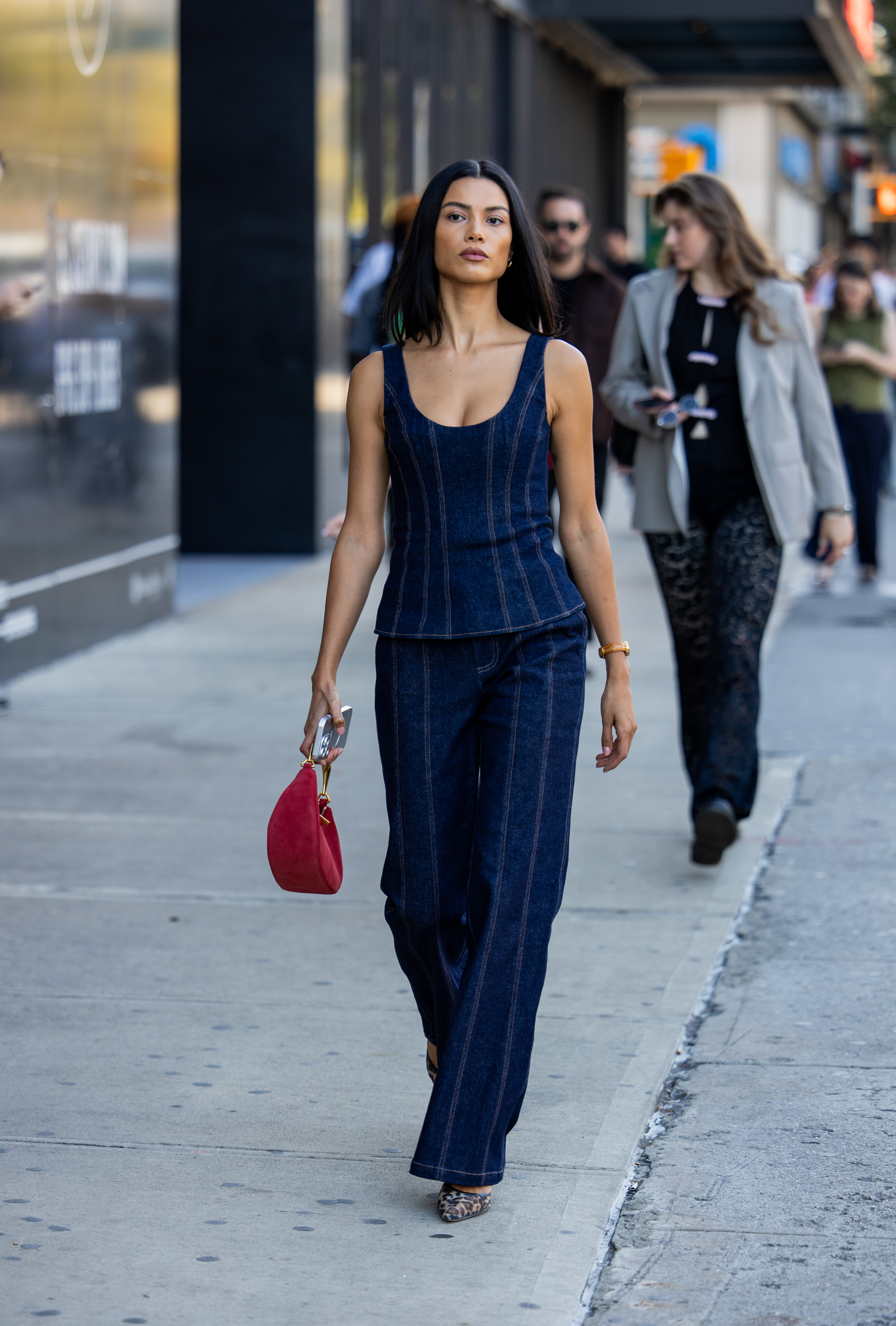 street style outfits during new york fashion week ss26