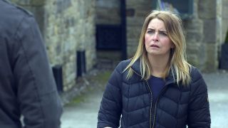Jimmy confronts Charity in Emmerdale